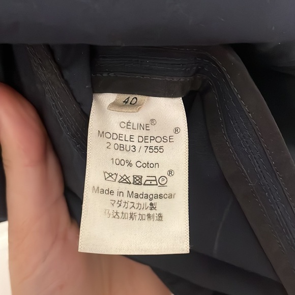 Celine Navy Blouse - Picture 5 of 5